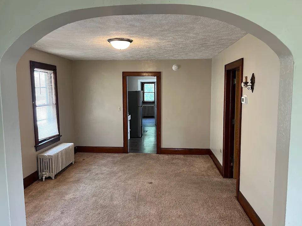 View of dining room from living room