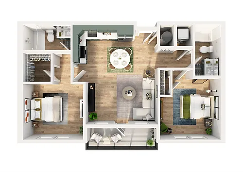 Floor plan B7