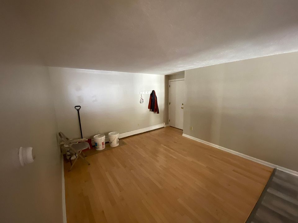 Freshly painted living room