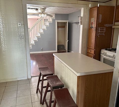 kitchen to living room / dining room