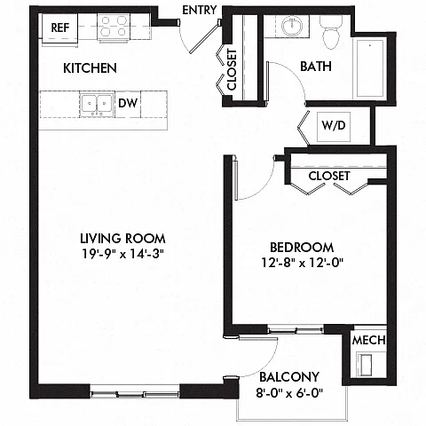 Floor plan Tower - Echo