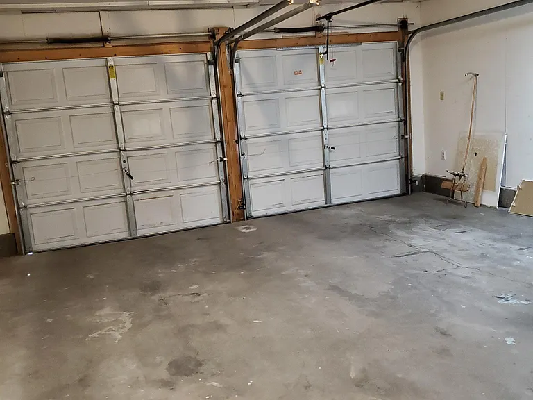 2-car garage with 2 openers w remote controls