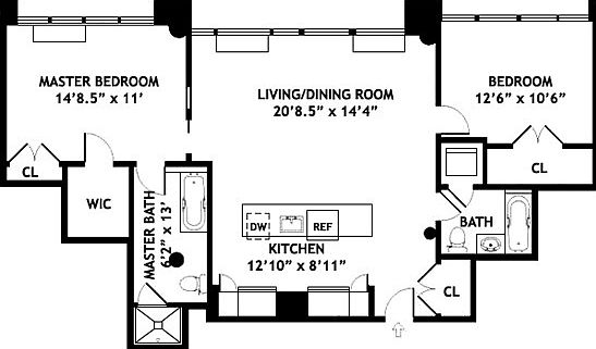 2nd image of 444 W 19th St APT 305