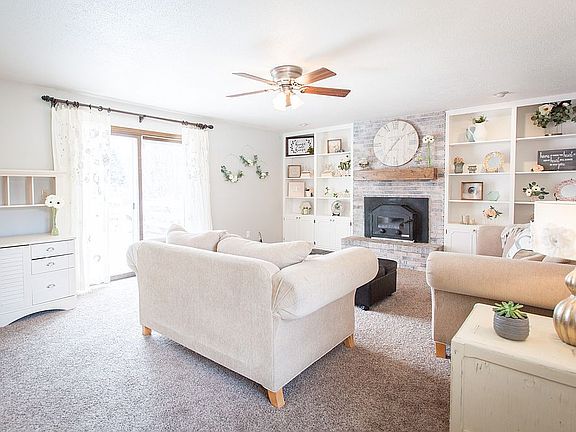 Family room, walkout to deck