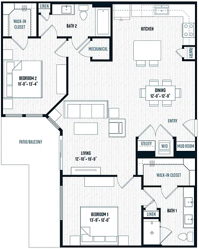 Floor plan B2