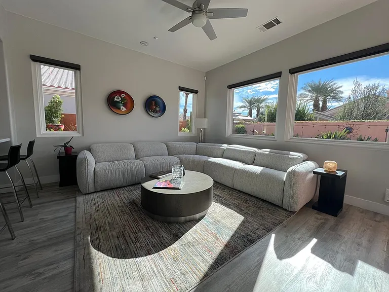 Living Room next to the kitchen
