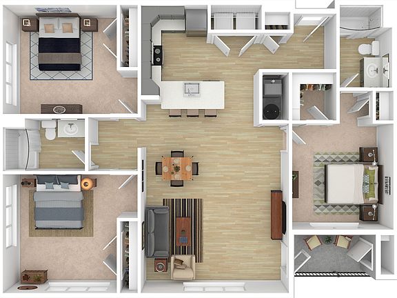 5th image of 3206 Kimberly Ridge Rd #110