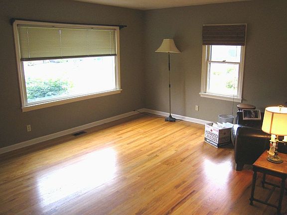 Living room with picture window
