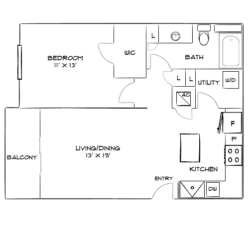 Floor plan Design 1D