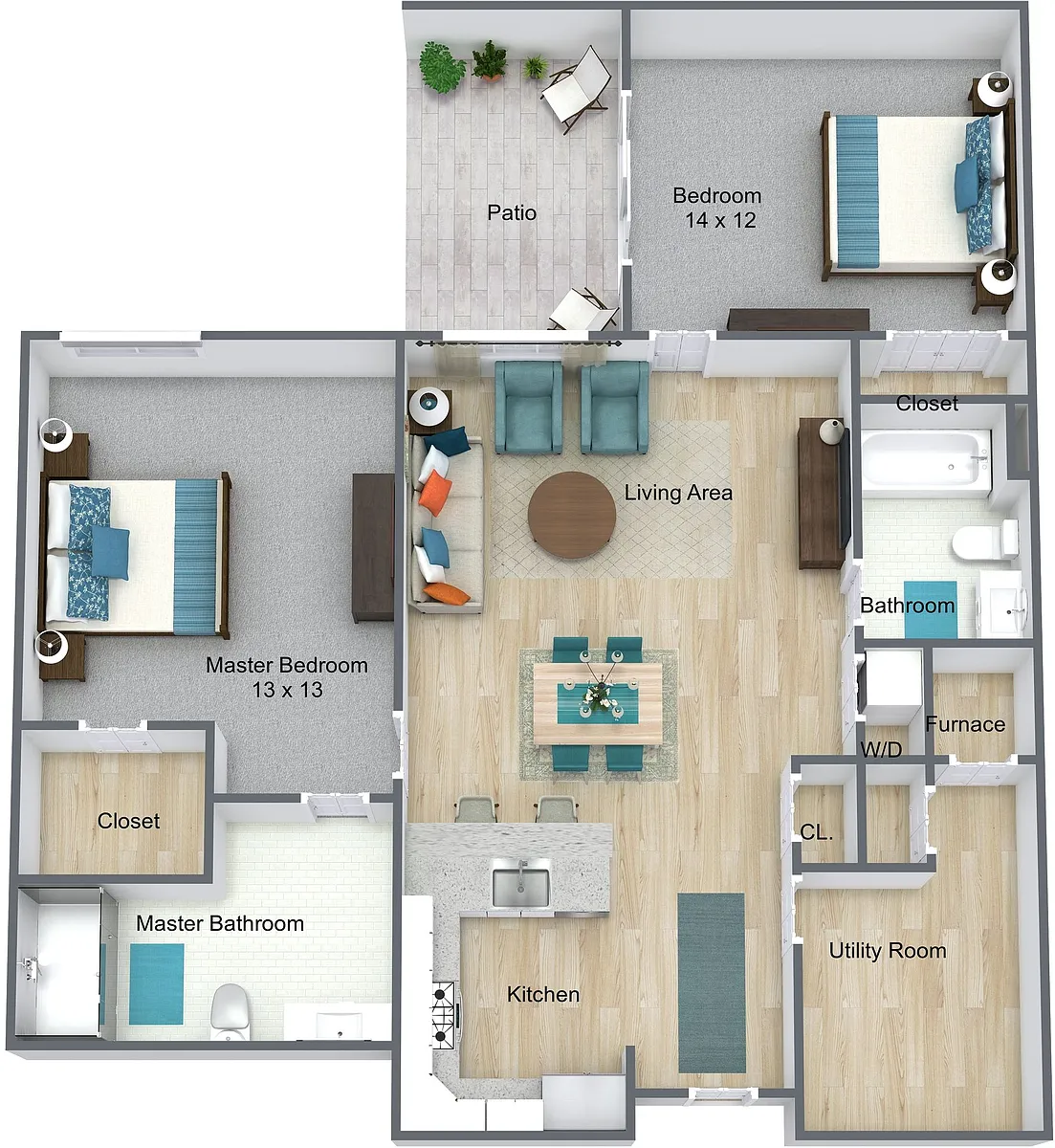 Floor plan Floorplan XX1