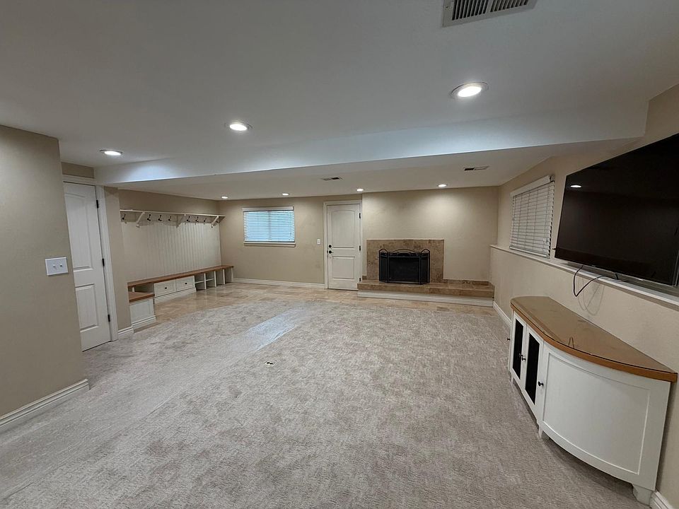 Living room with TV included