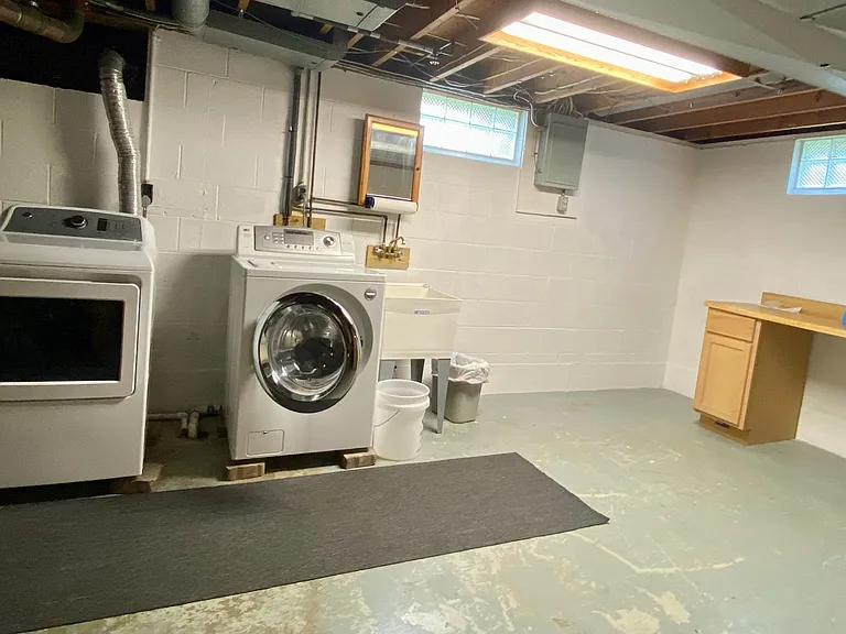 Basement Laundry area