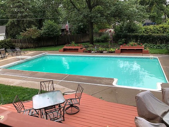 in ground heated pool