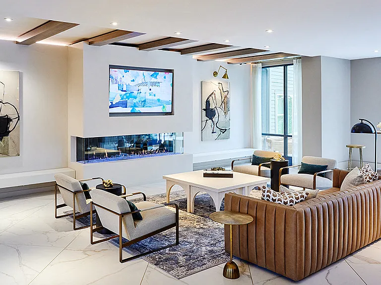 Designer clubroom