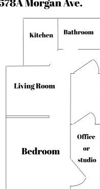 2nd image of 578A Morgan Ave APT 3