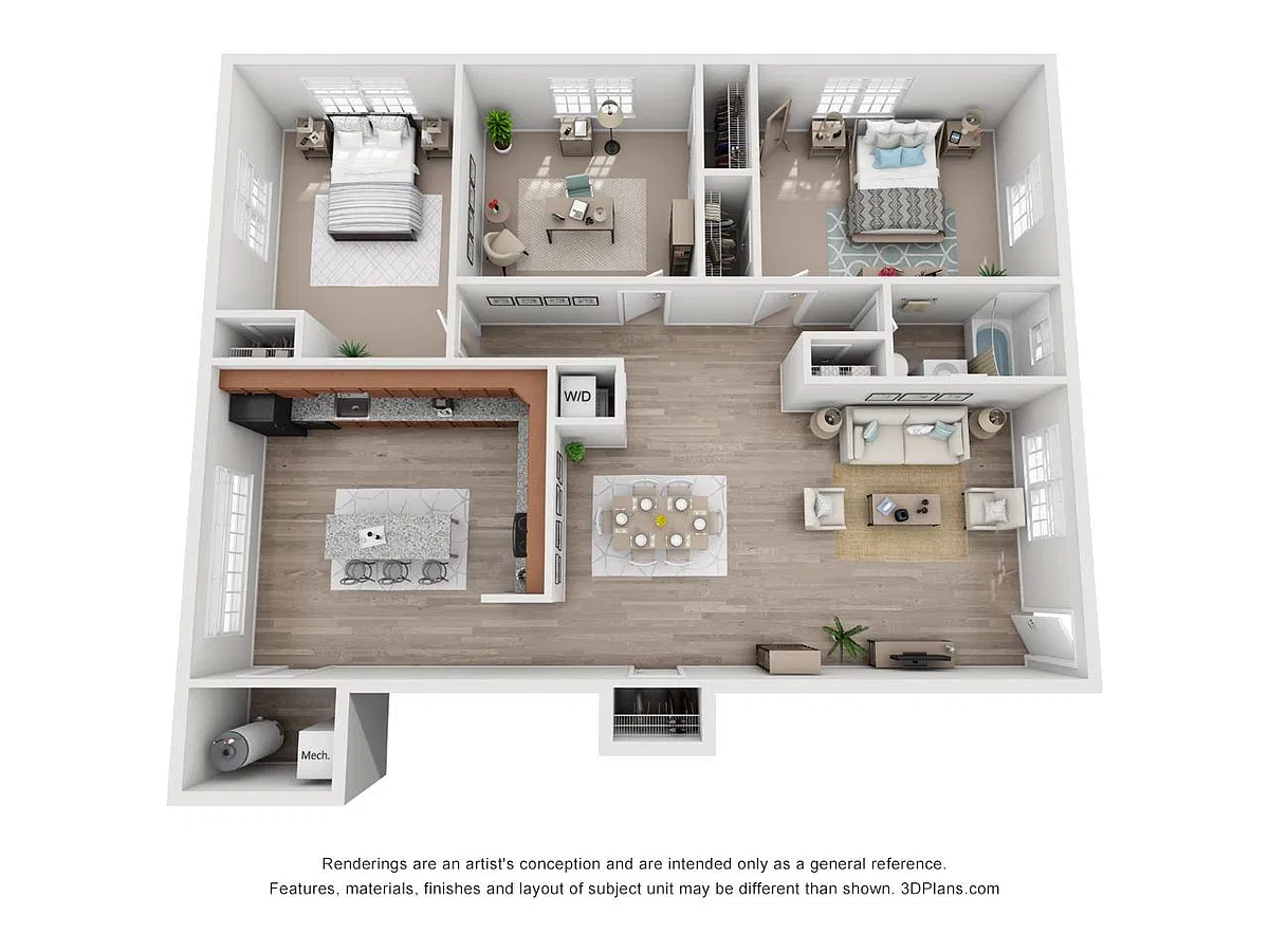 Floor plan Cayuga Lake