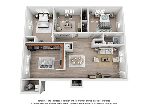 Floor plan Cayuga Lake
