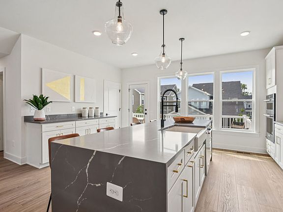 Expansive Island with Optional Cascade Countertop - Model Representation