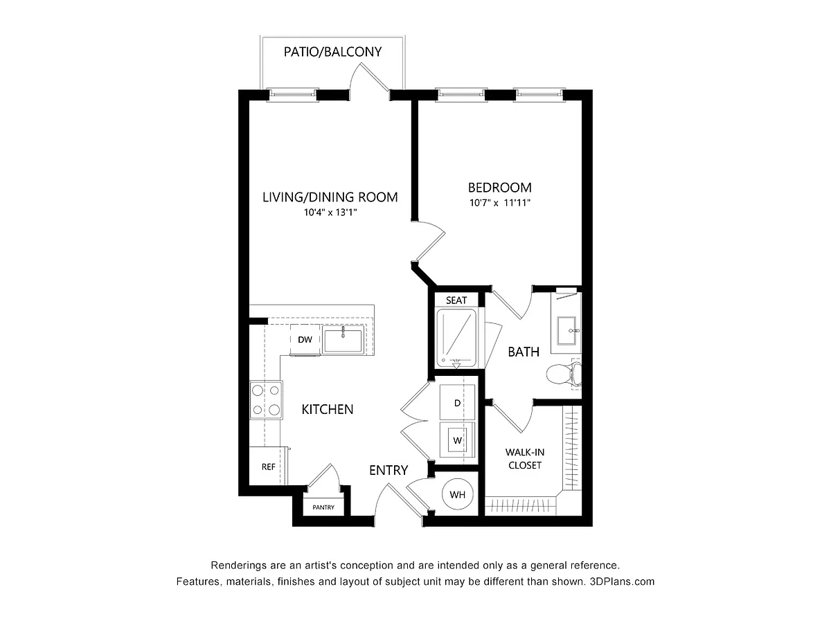 Floor plan A1A