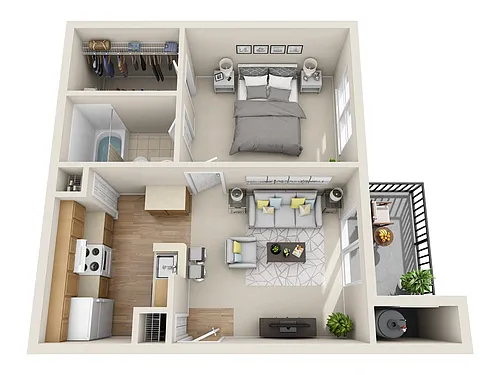 Floor plan The Weslyan