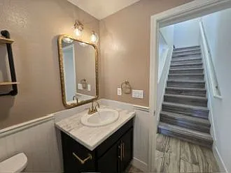 Half bath downstairs
