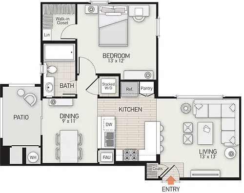 Floor plan Villetta - Plan X