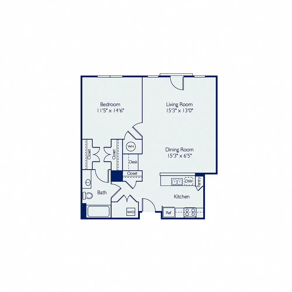 Floor plan A1E