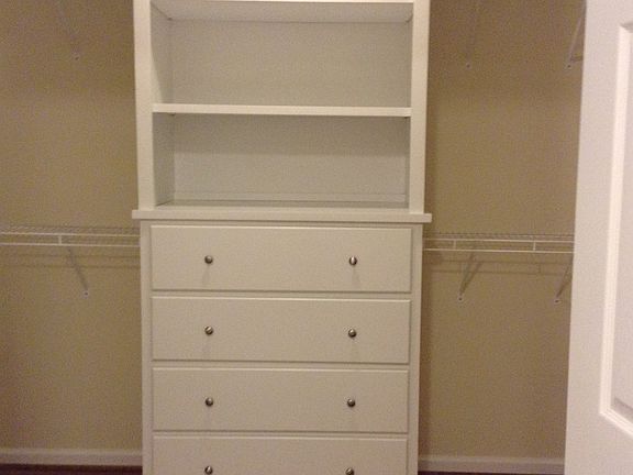 Built in master closet