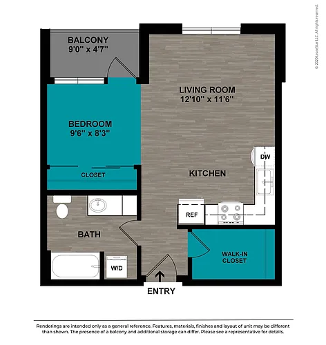 Floor plan Studio
