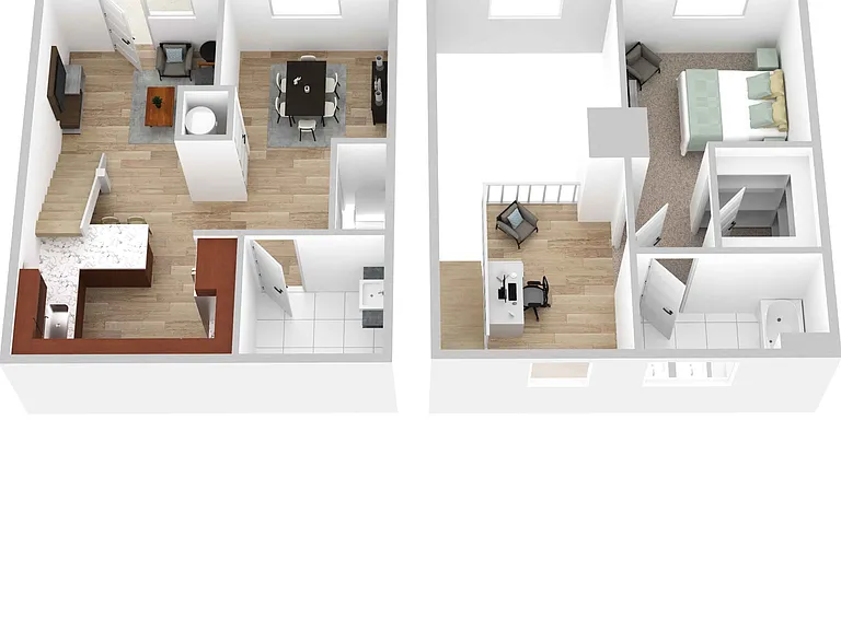 1 Bedroom | 1 Bath | 900 SF 1 Bedroom | 1 Bath | 900 SF