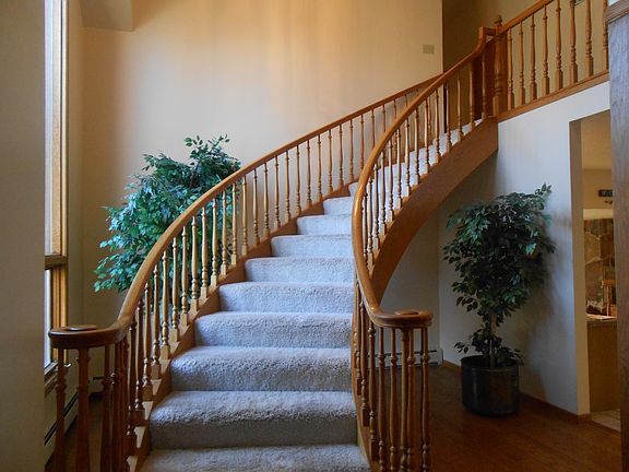 Staircase at entry