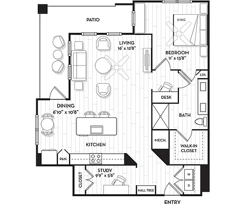 Floor plan The Ashley