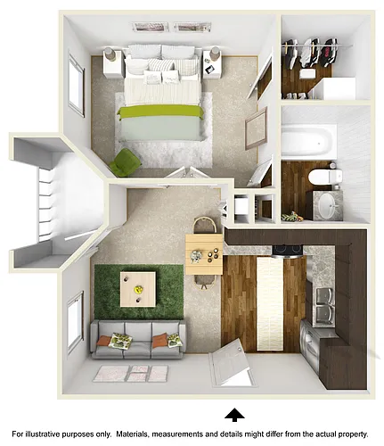 Floor plan Emerald Falls