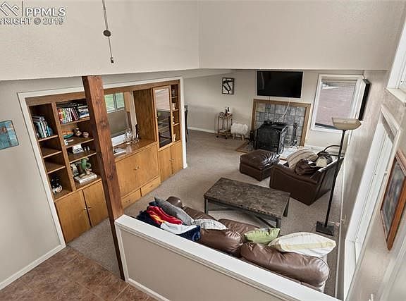 Vaulted ceilings as you walk into the home and enter to your living area.