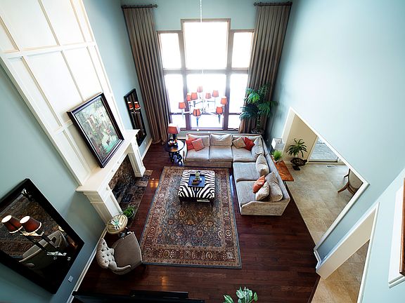 Great room from above.