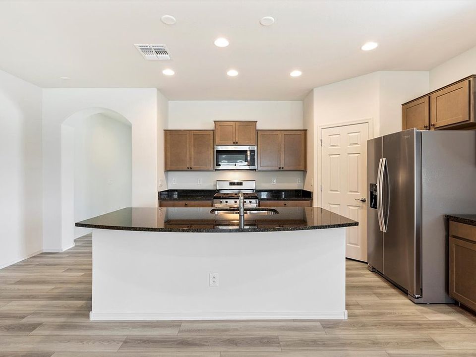 Kitchen view from the living area.