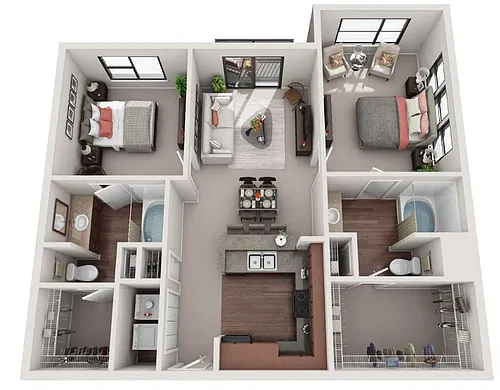 Floor plan B1