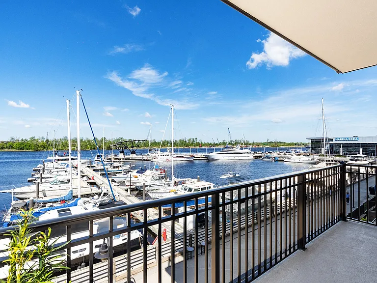Balcony View at Pier 33 Apartments