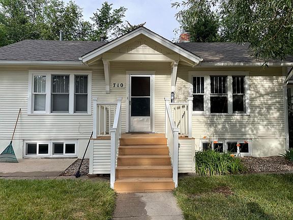 Front of house in Spring
