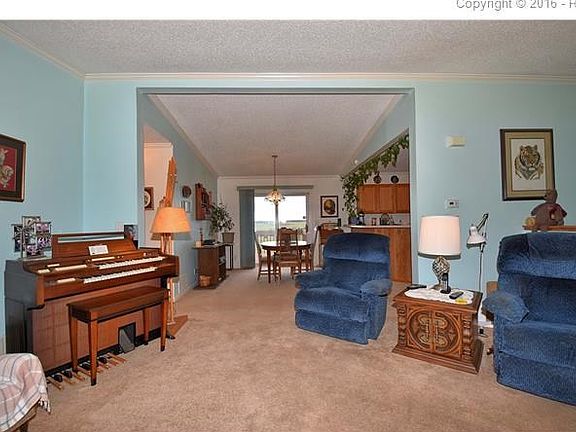 Living room & dining room.