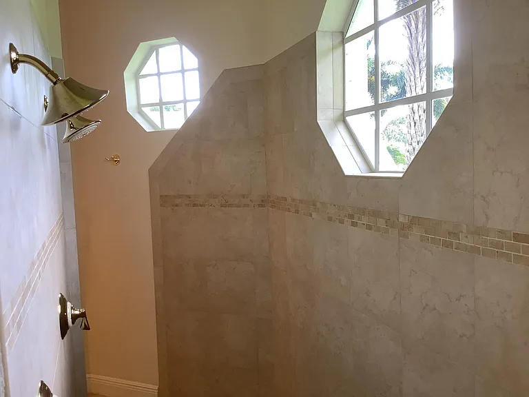 Sport shower in master bath