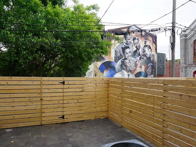 Back common patio