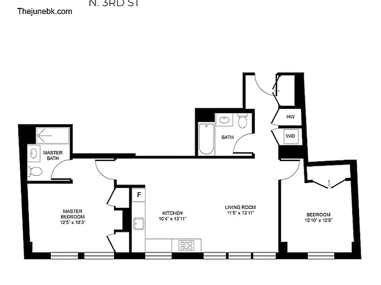 106 N 3rd St #3B — Photo 2
