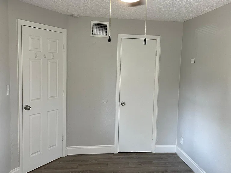 Bedroom 3 with ceiling fan