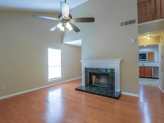 This home has a half bath downstairs