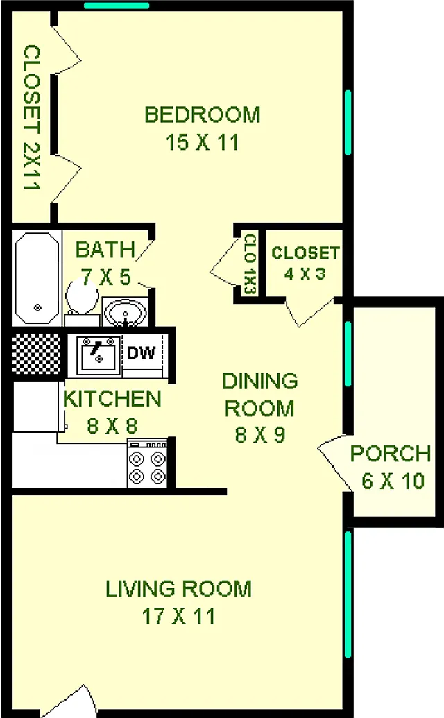 Floor plan Armstrong
