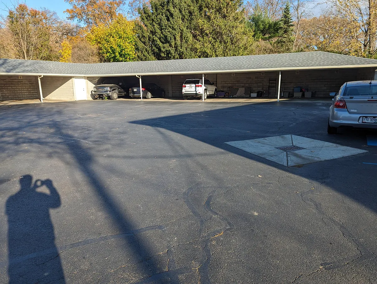 Private parking in rear of property - 3319 Rocksberry Ct #12