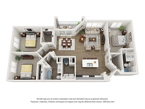 Floor plan Sanibel