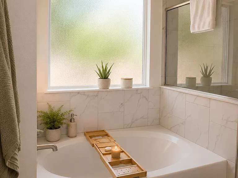 Master Soaking tub!