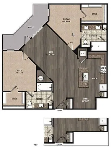 Floor plan B4